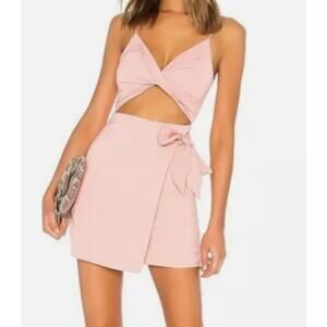 Revolve By The Way Kamryn Side Tie Mini Dress Size XS